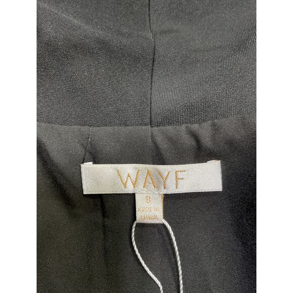 Wayf 'Romee' Black Polyester Blazer Size S - Picture 4 of 5